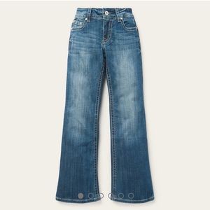214 TROUSER FIT JEAN WITH DECO BACK POCKET